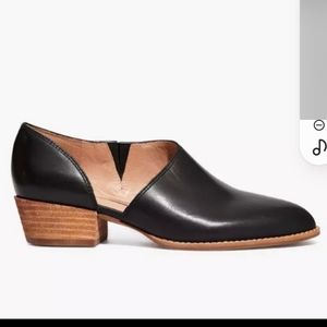 Madewell Leather Loafer with cutouts
